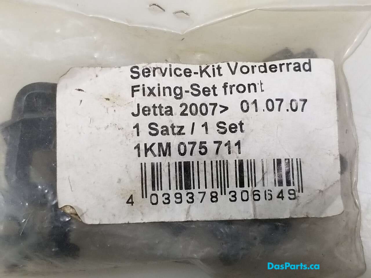 Front Splash Shield Hardware