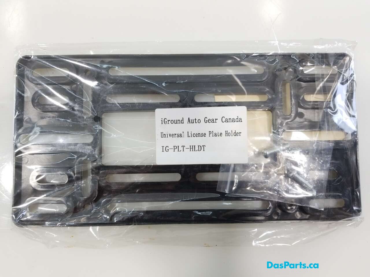 License Plate Holder Rear