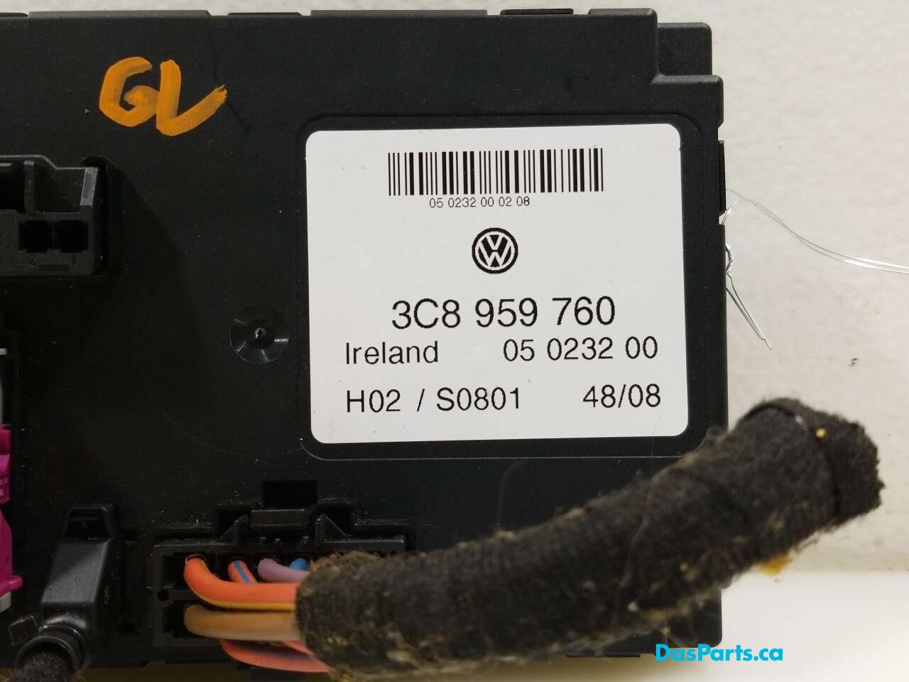 Seat Adjustment Control Module