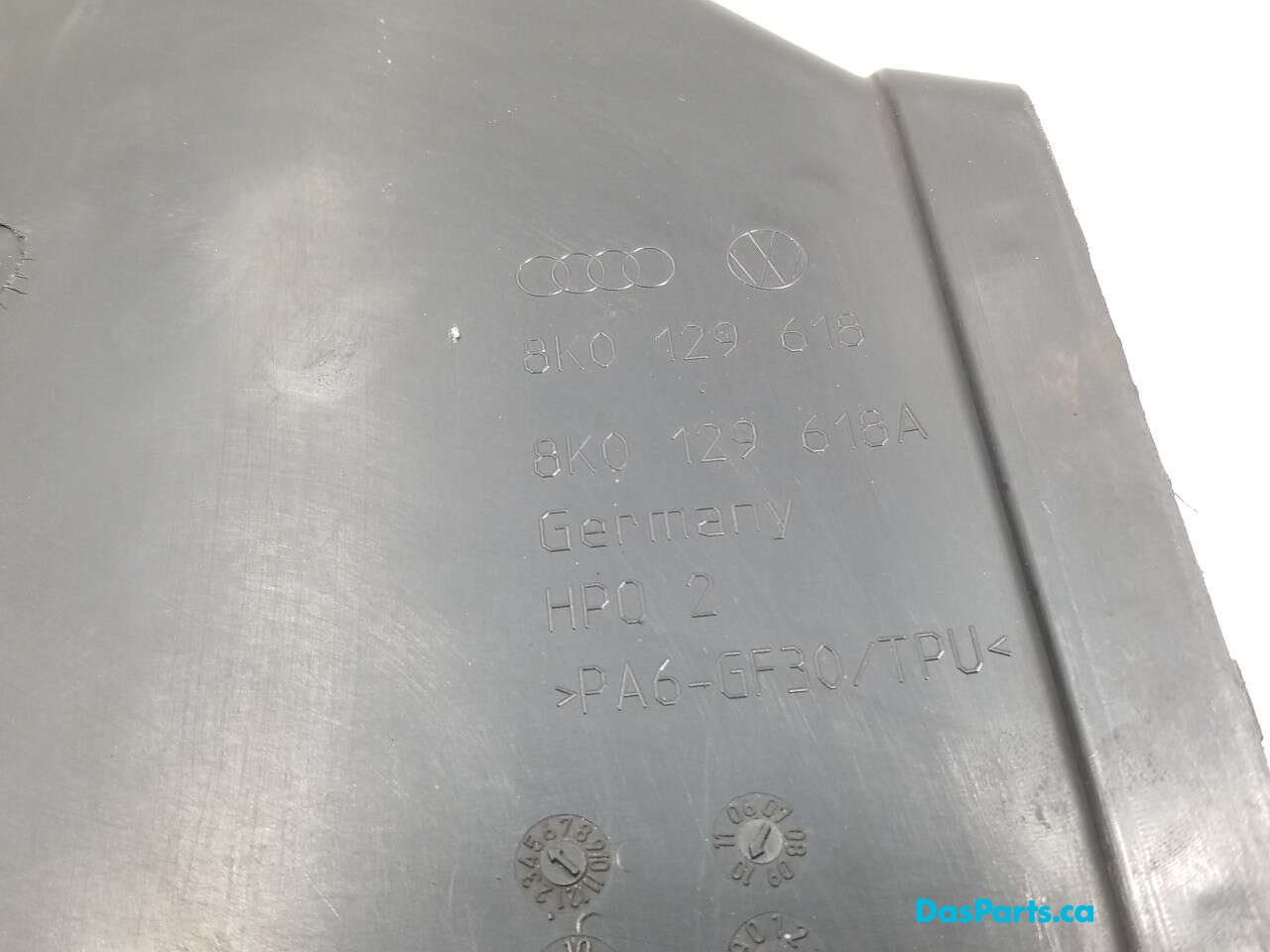 Fresh Air Intake Duct