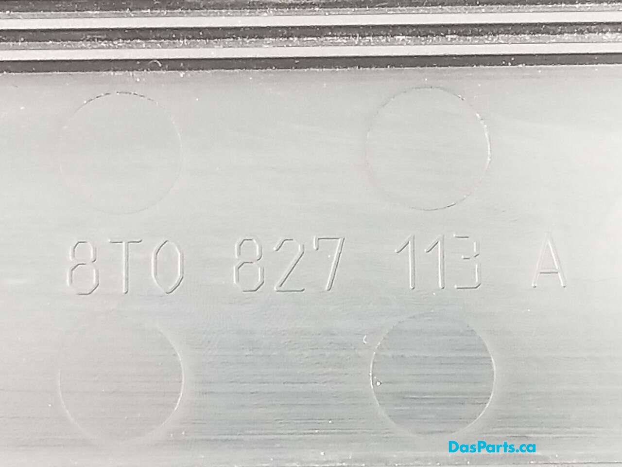 License Plate Holder Front