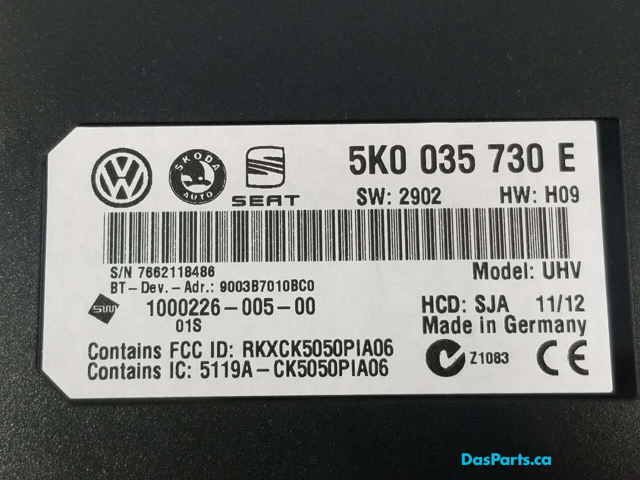 Bluetooth Control Module