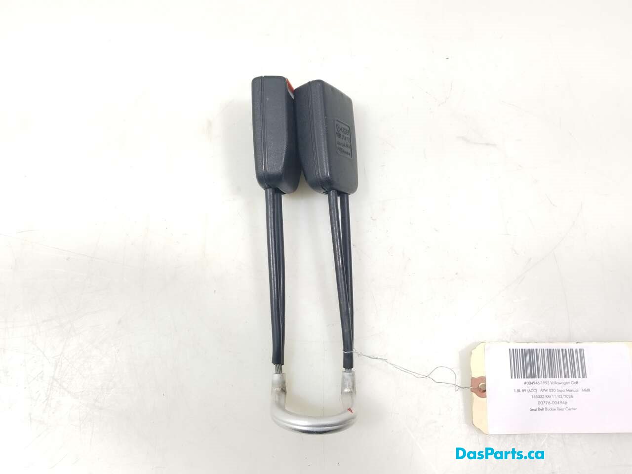 Seat Belt Buckle Rear Center