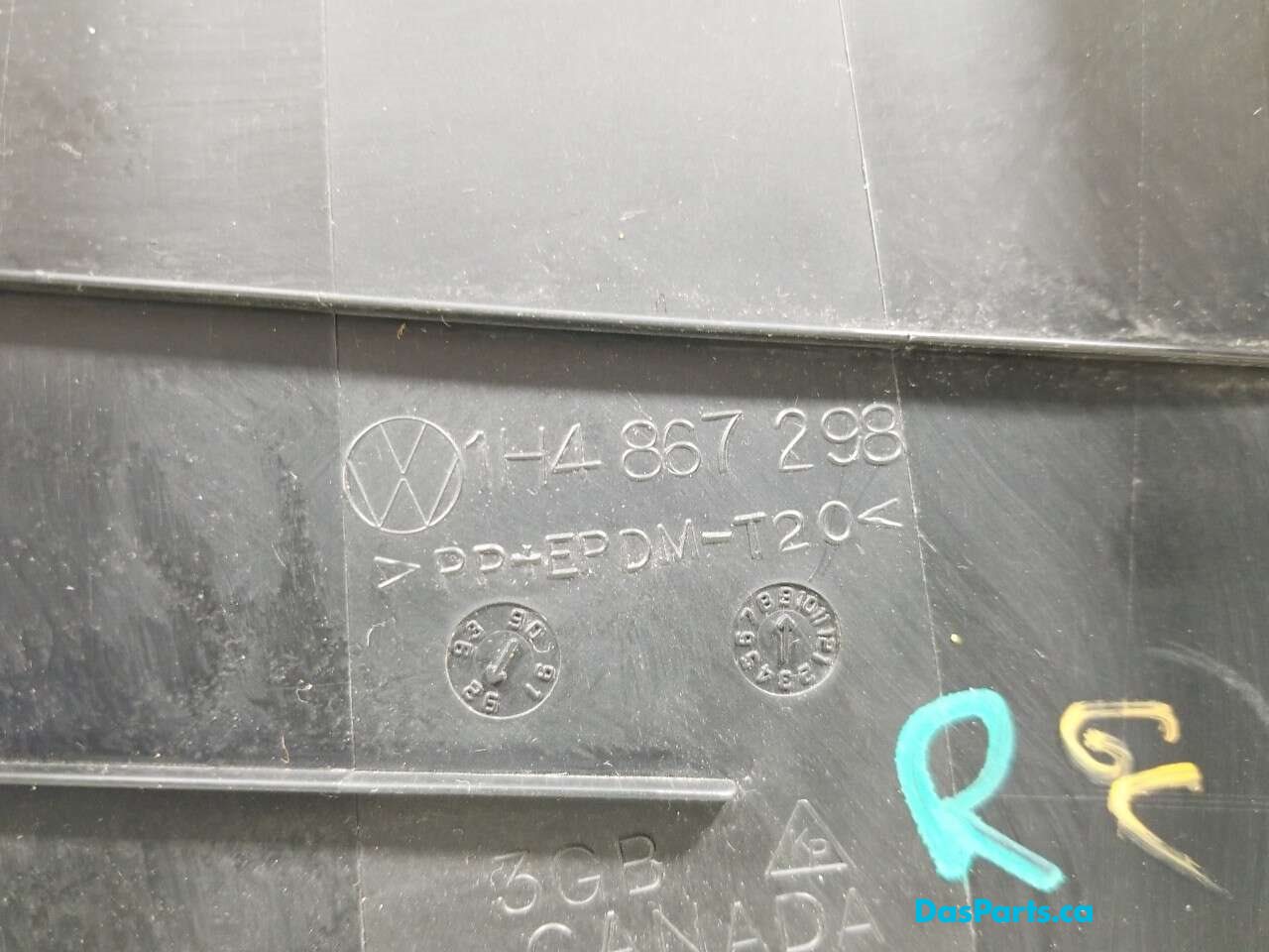 Lower B-Pillar Trim R