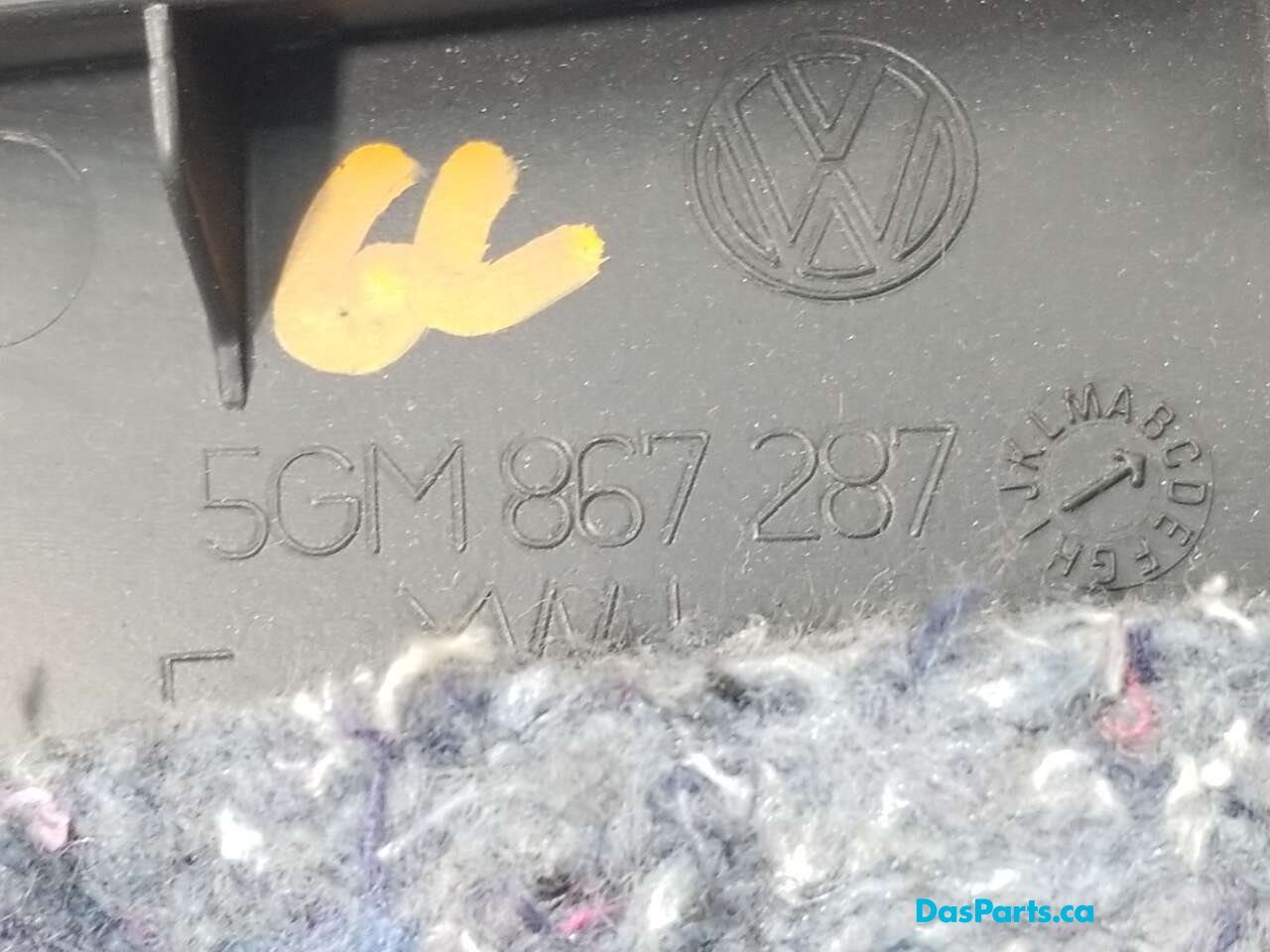 Headliner C-Pillar Trim L