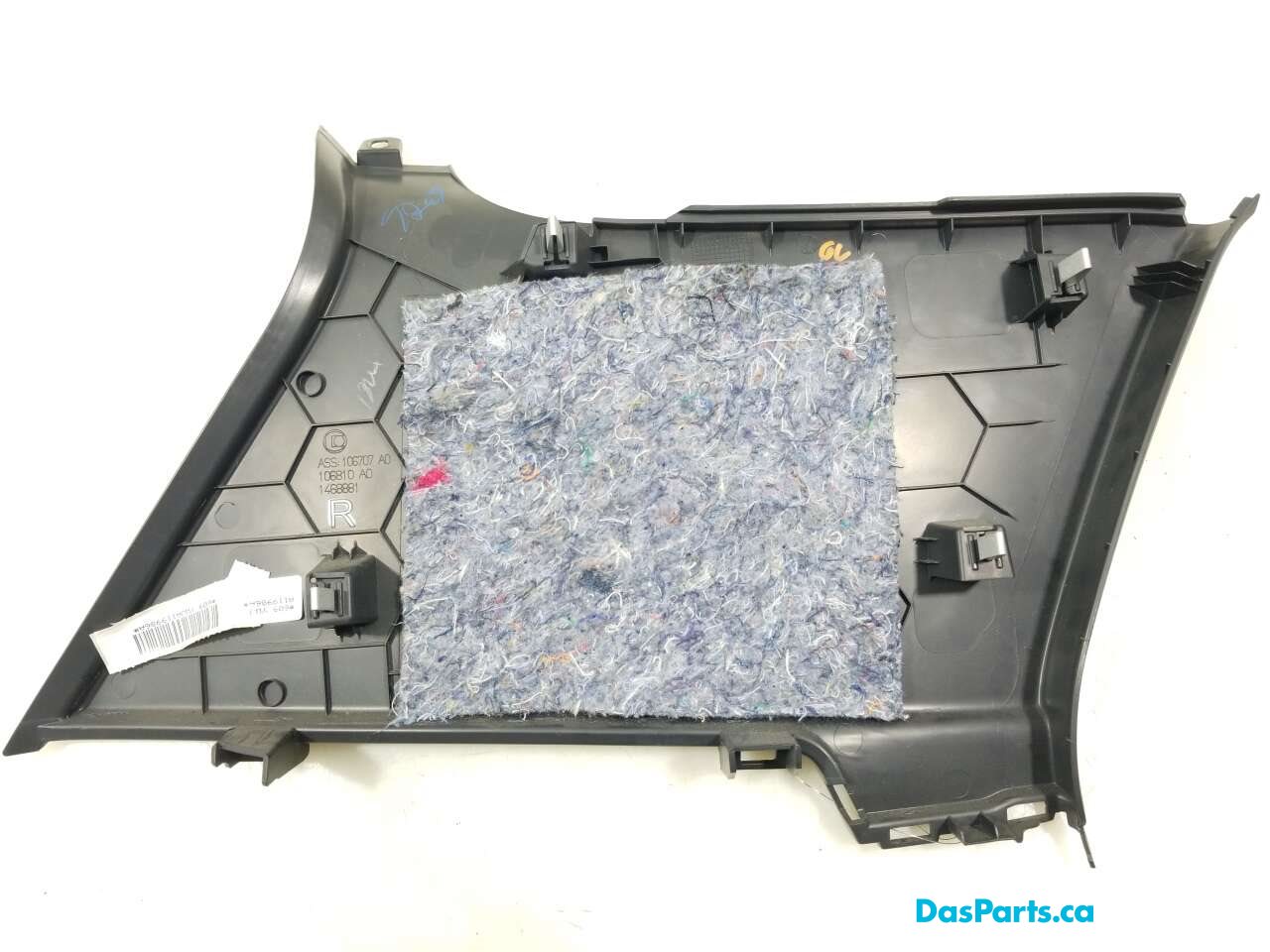 Headliner C-Pillar Trim R