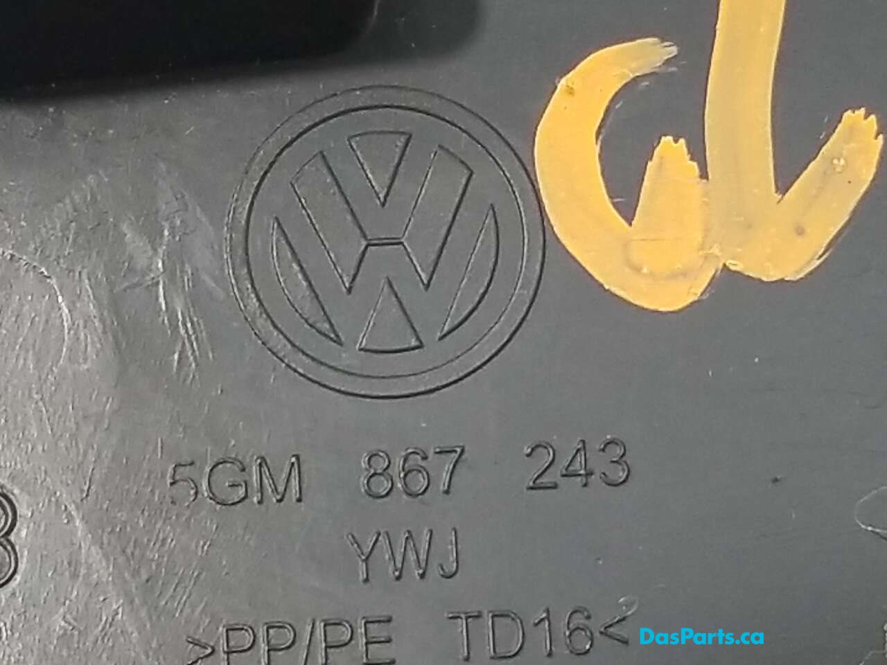 Headliner B-Pillar Trim L