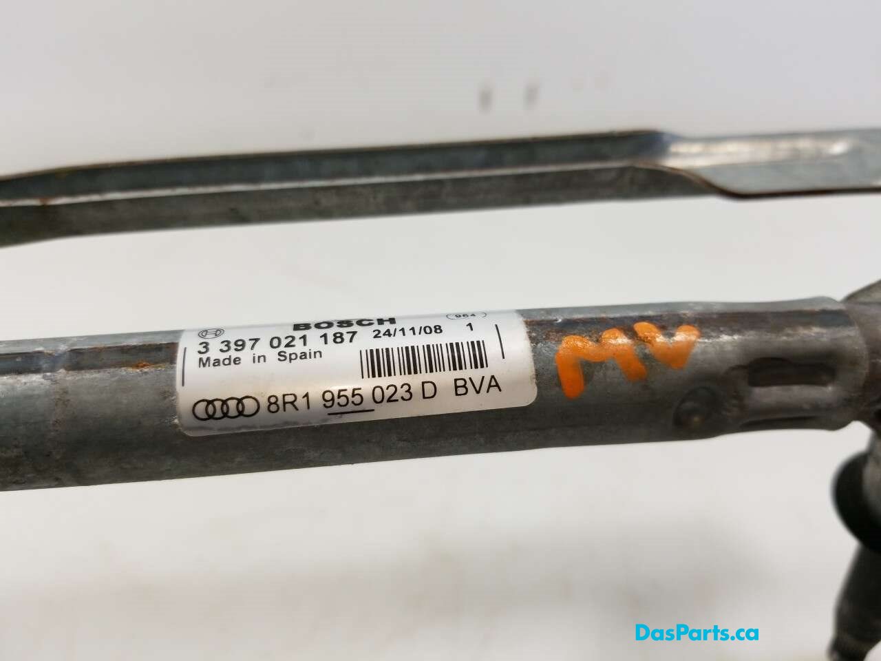 Wiper Assembly Front
