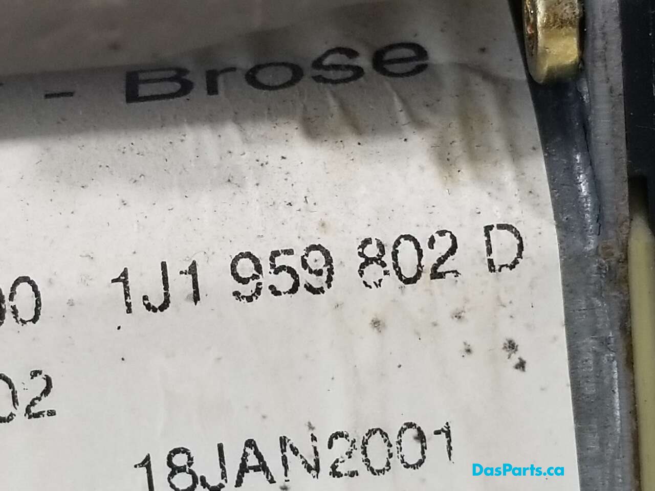 Window Motor RF