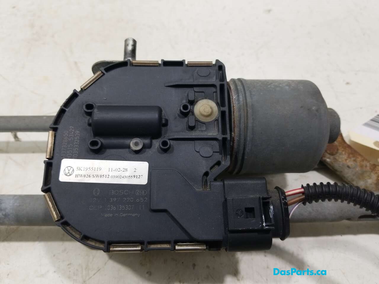 Wiper Assembly Front