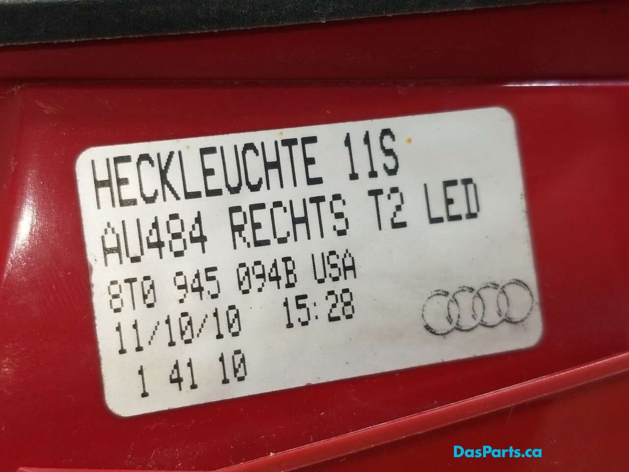 Taillight Inner RR