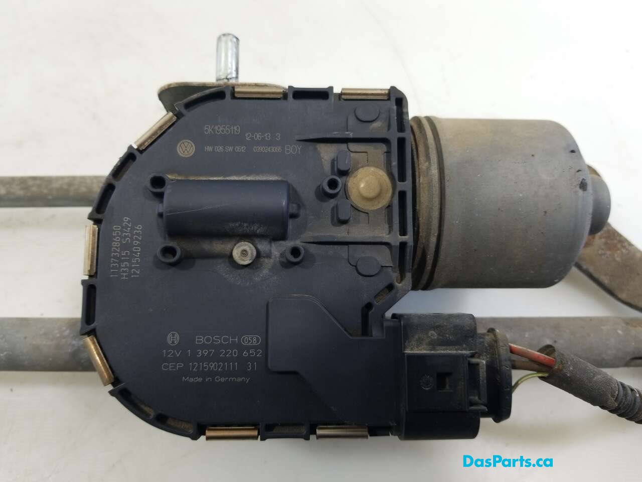 Wiper Assembly Front