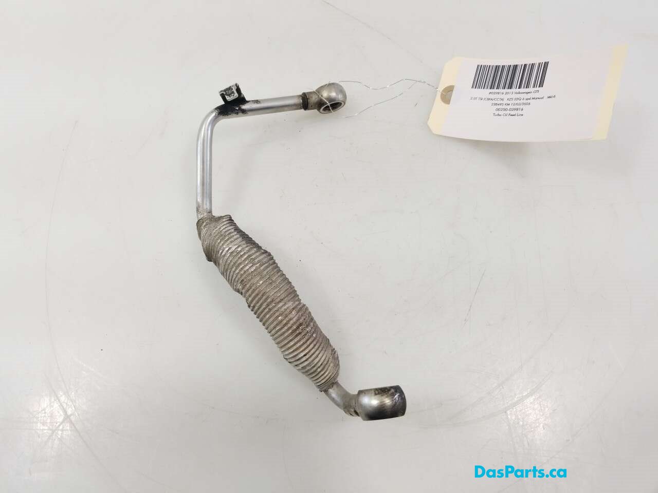 Turbo Oil Feed Line