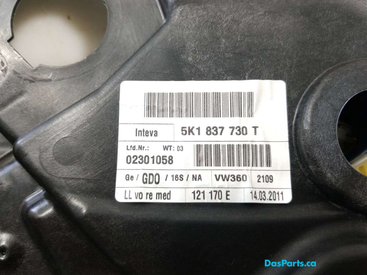 Window Regulator RF