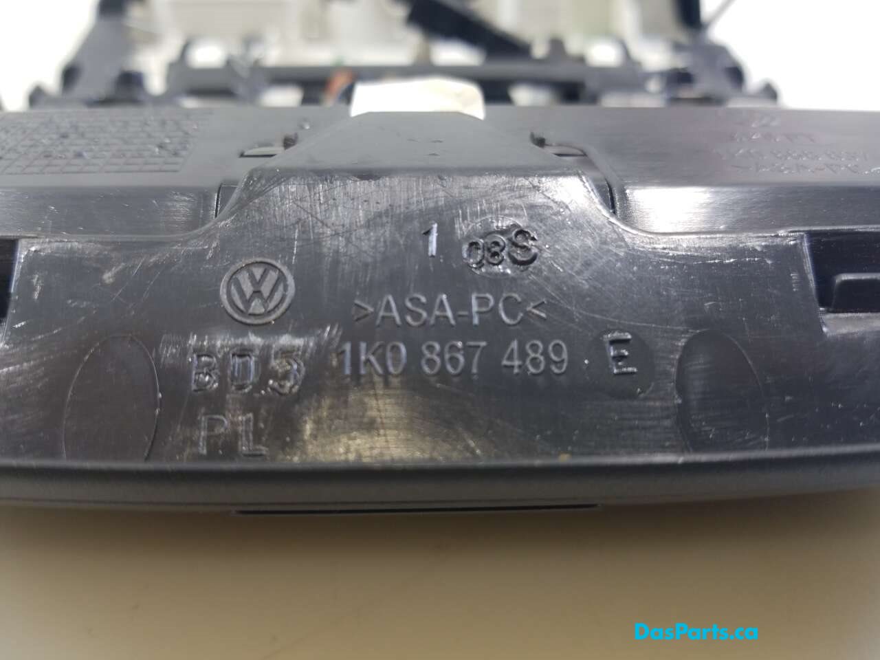 Dome Light Assembly Front