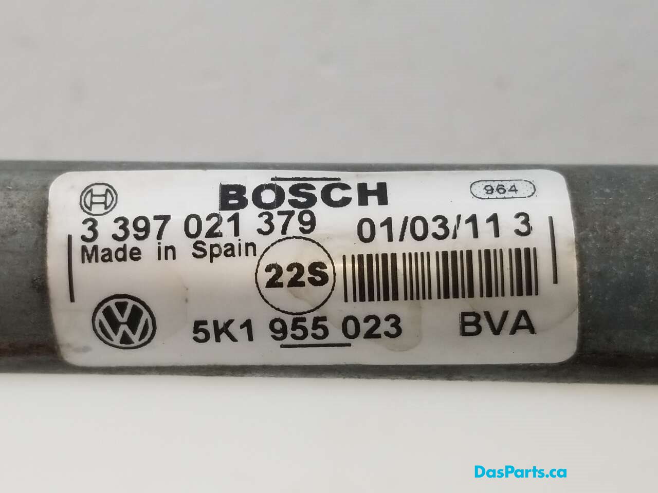 Wiper Assembly Front