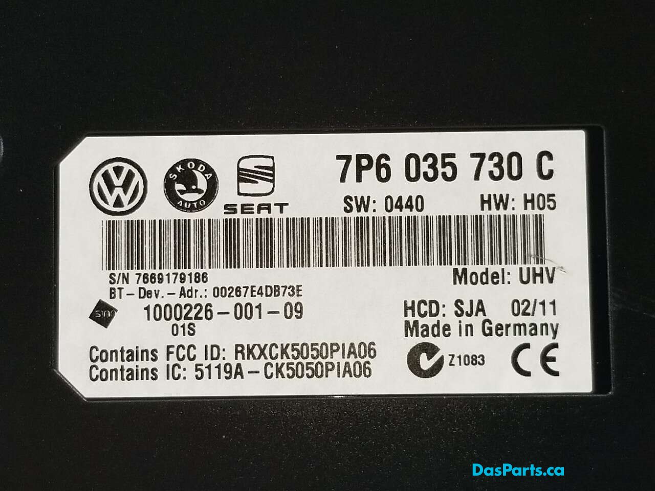 Bluetooth Control Module