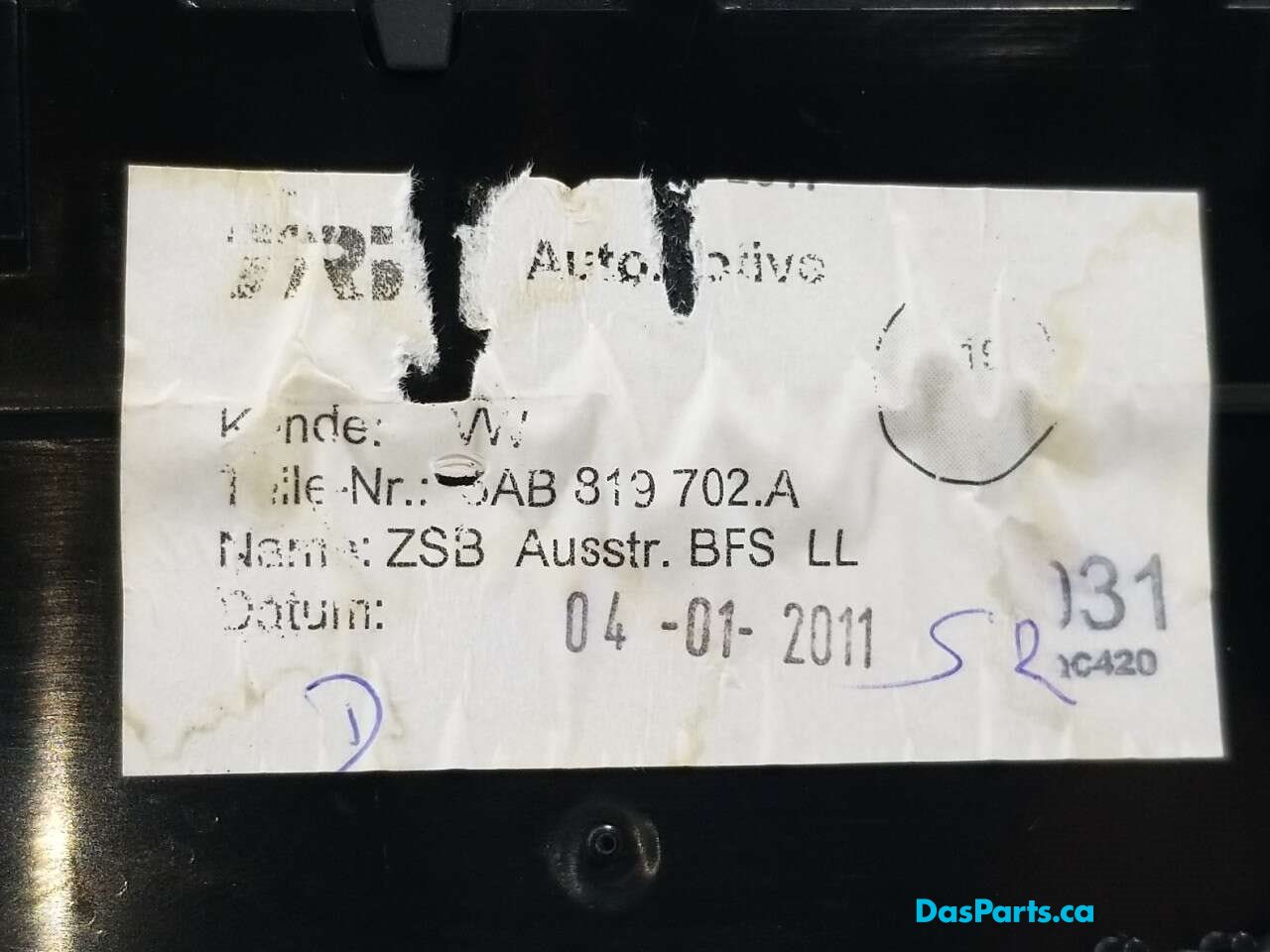 Dash Vent RF