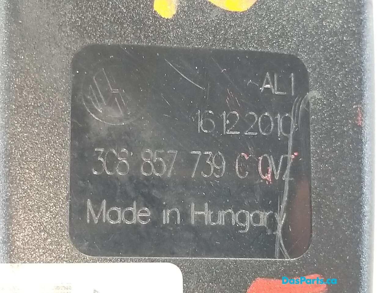 Seatbelt Buckle Rear Left