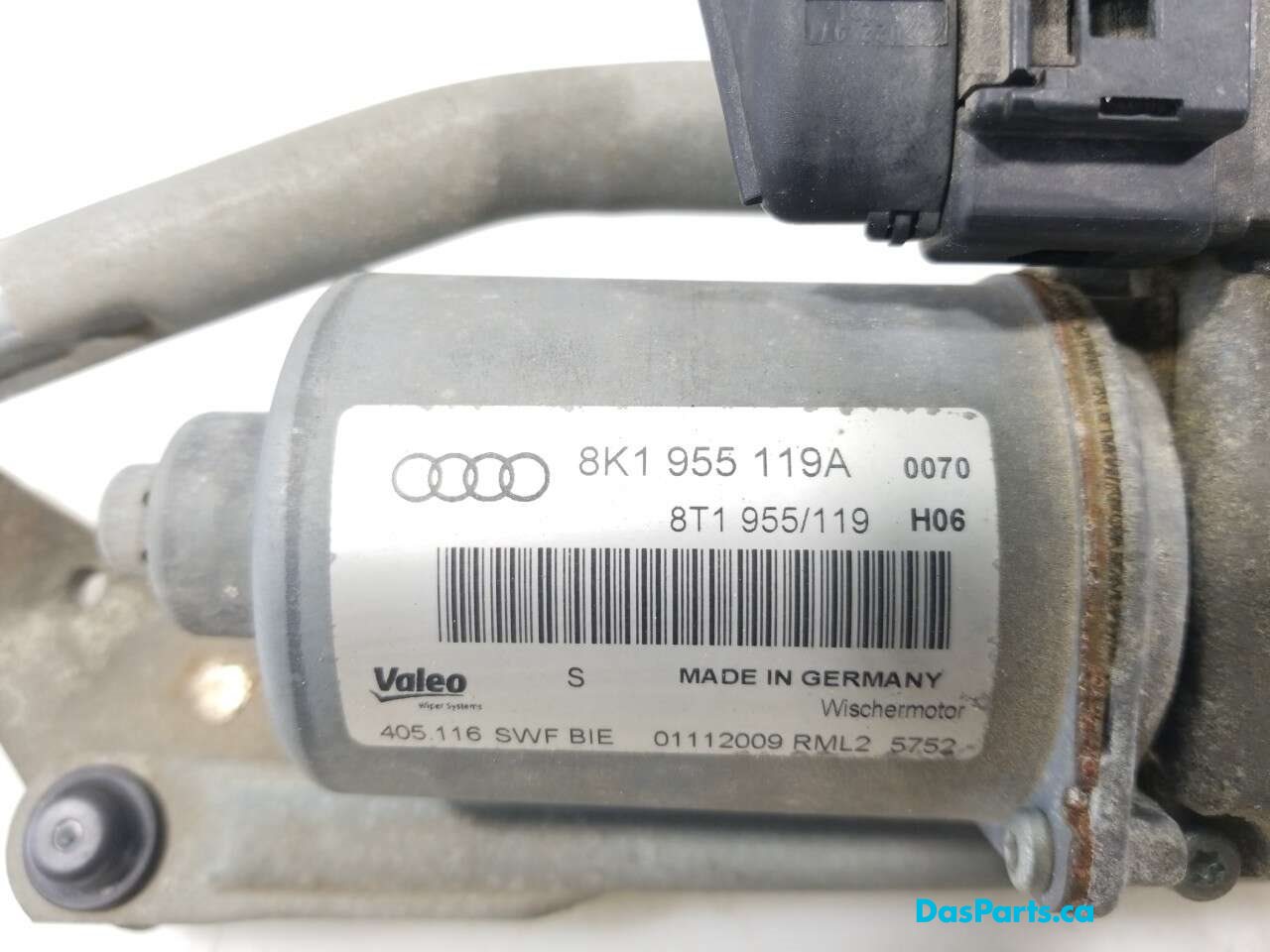 Wiper Assembly Front