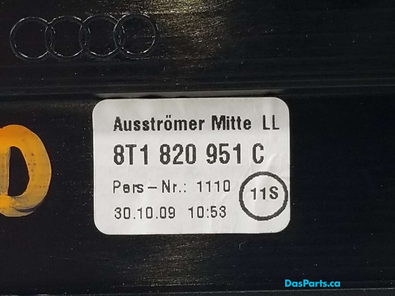 Dash Vent Center