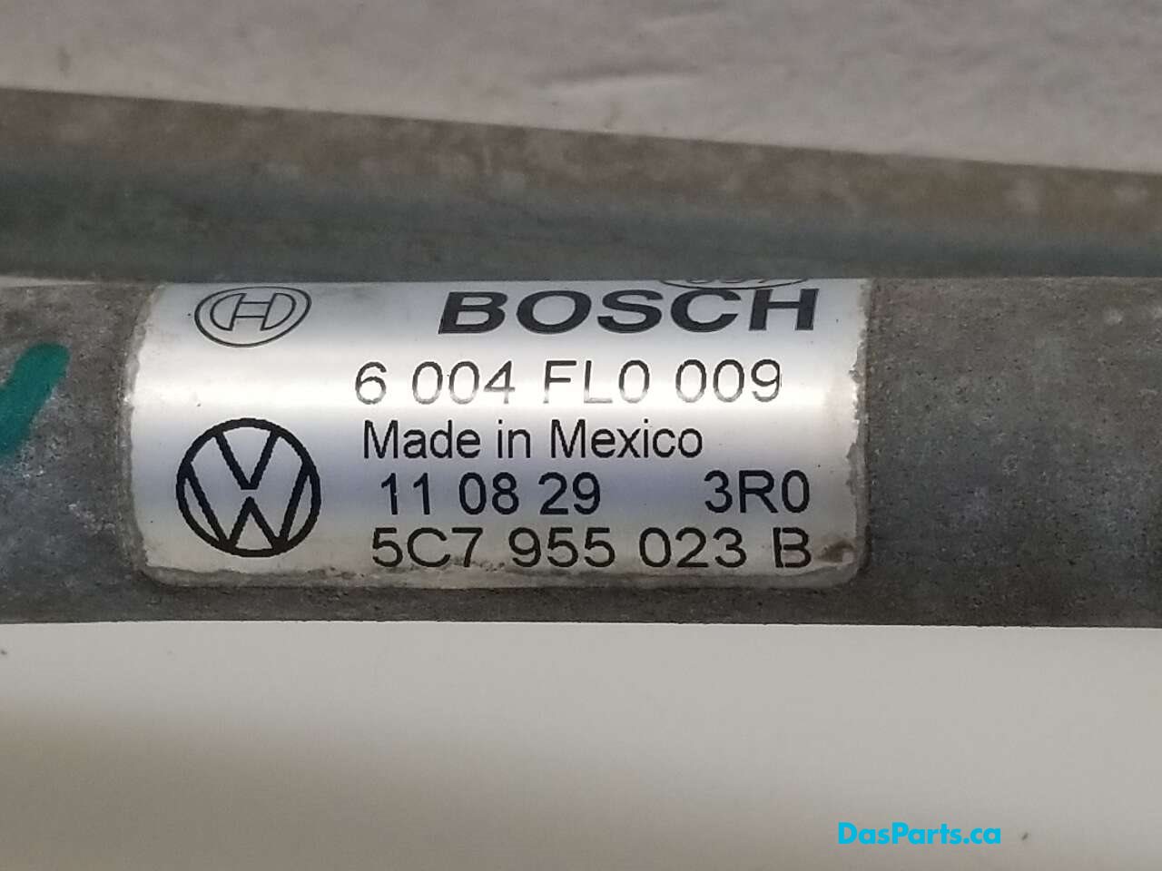 Wiper Assembly Front