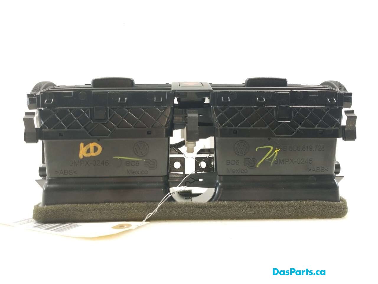 Dash Vent Center