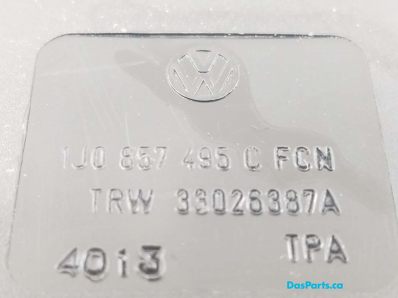Seatbelt Buckle Rear Left