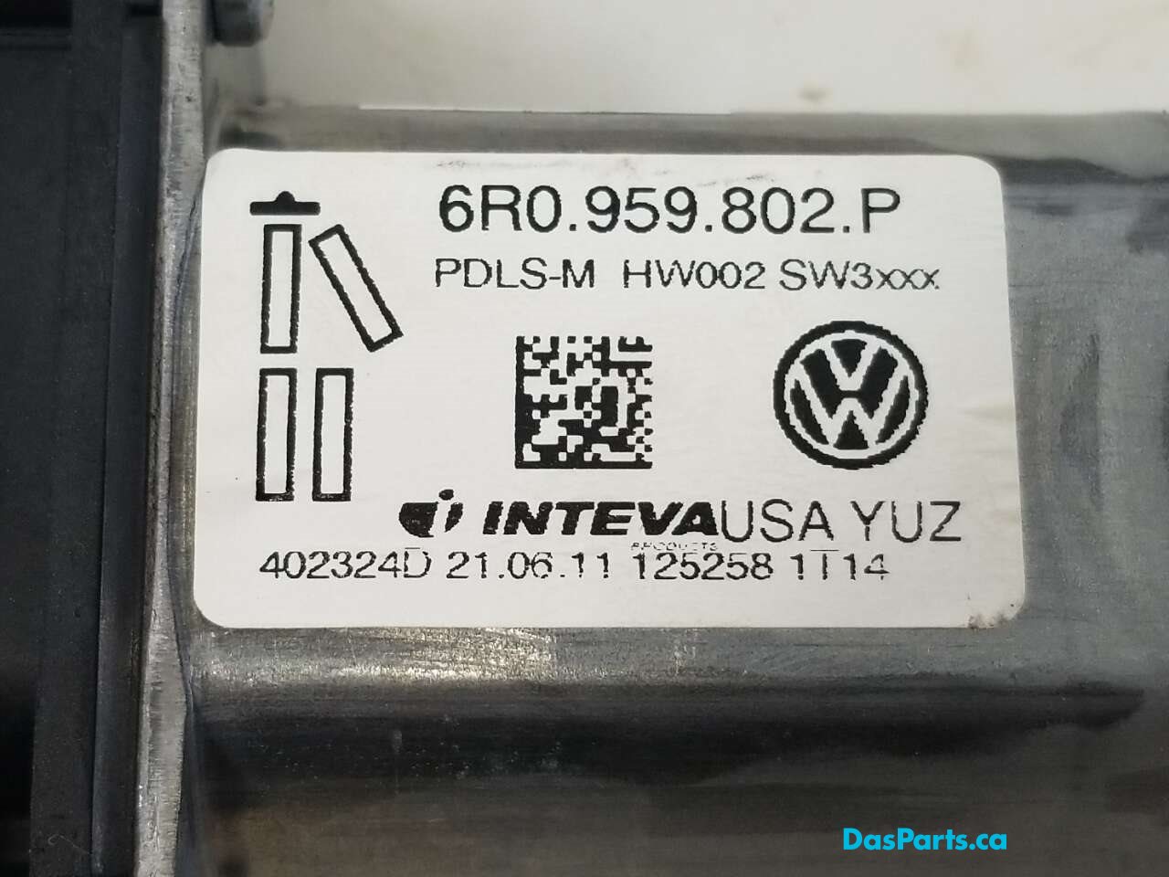 Window Motor RF
