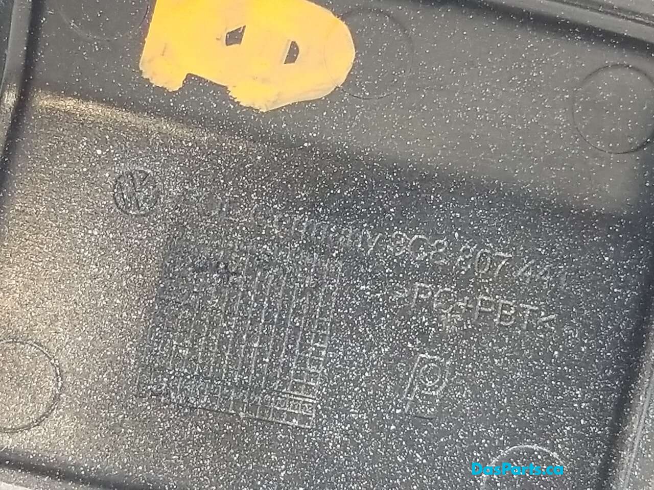 Rear Tow Hook Cover