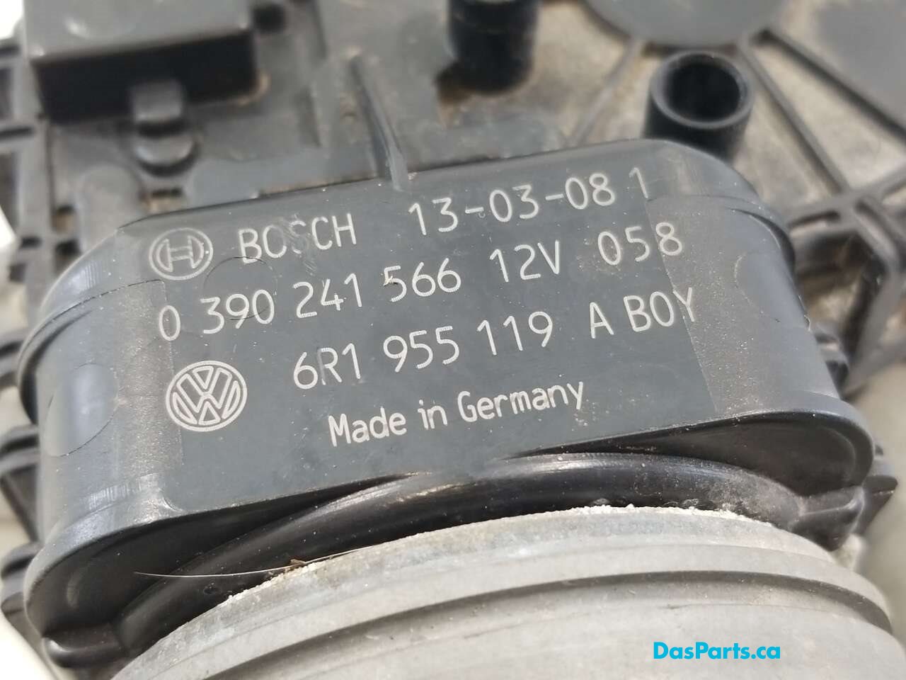 Wiper Assembly Front