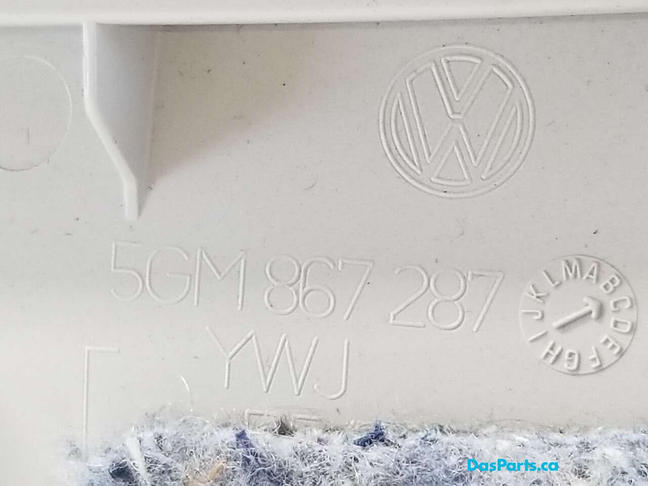 Headliner C-Pillar Trim L