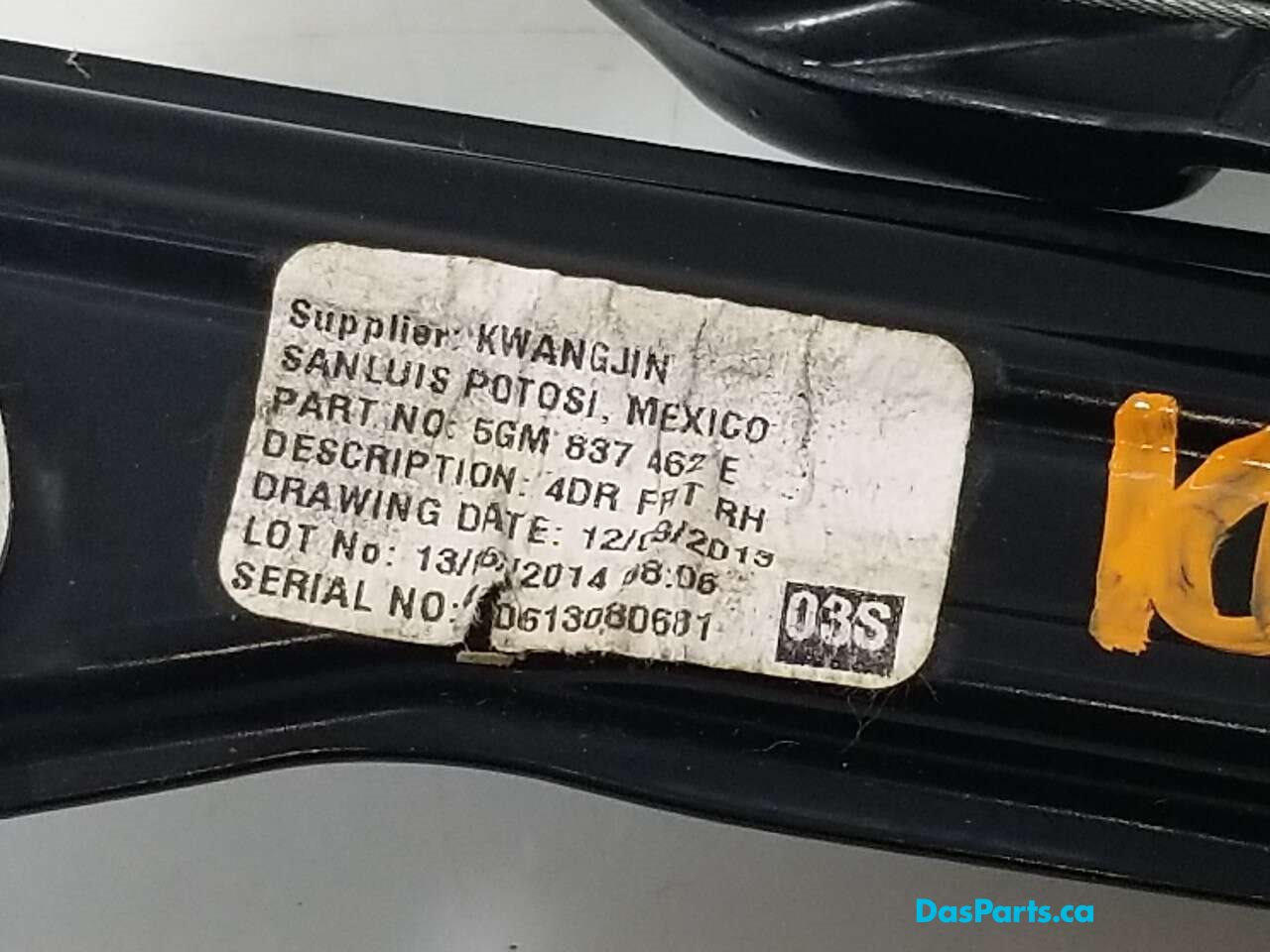 Window Regulator RF