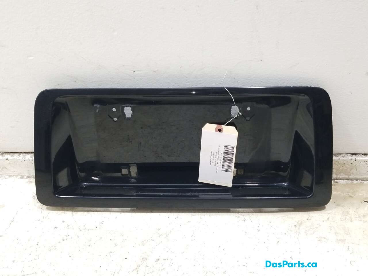 License Plate Holder Rear