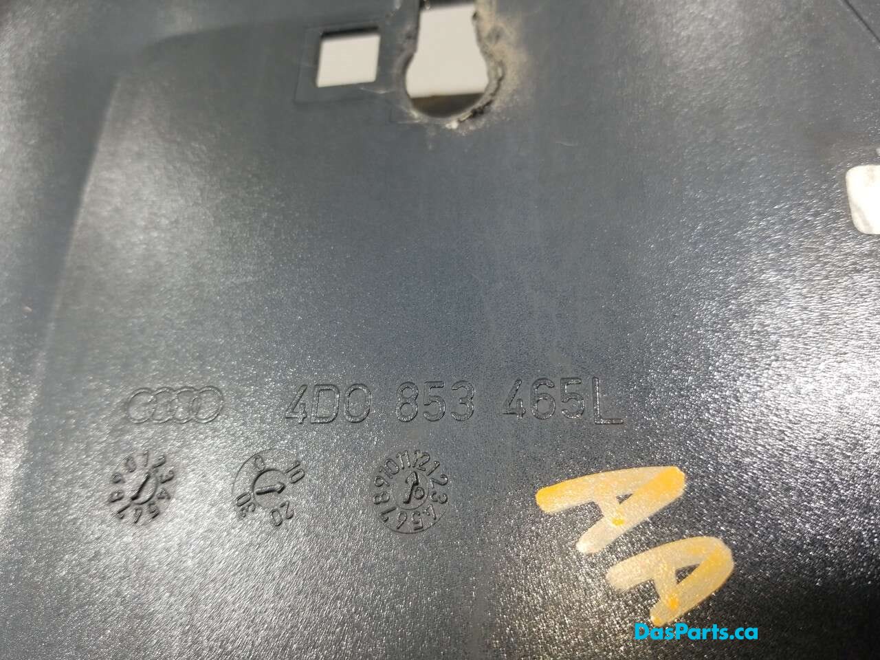 License Plate Holder Rear