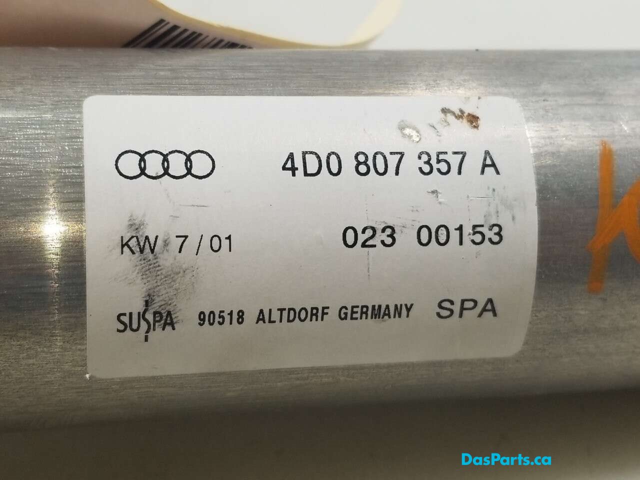 Rear Rebar Shock R