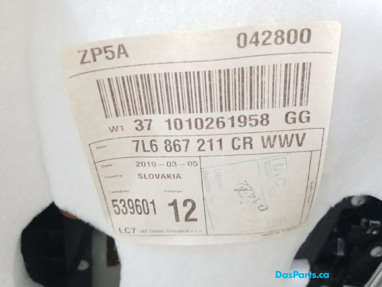 Door Card LR