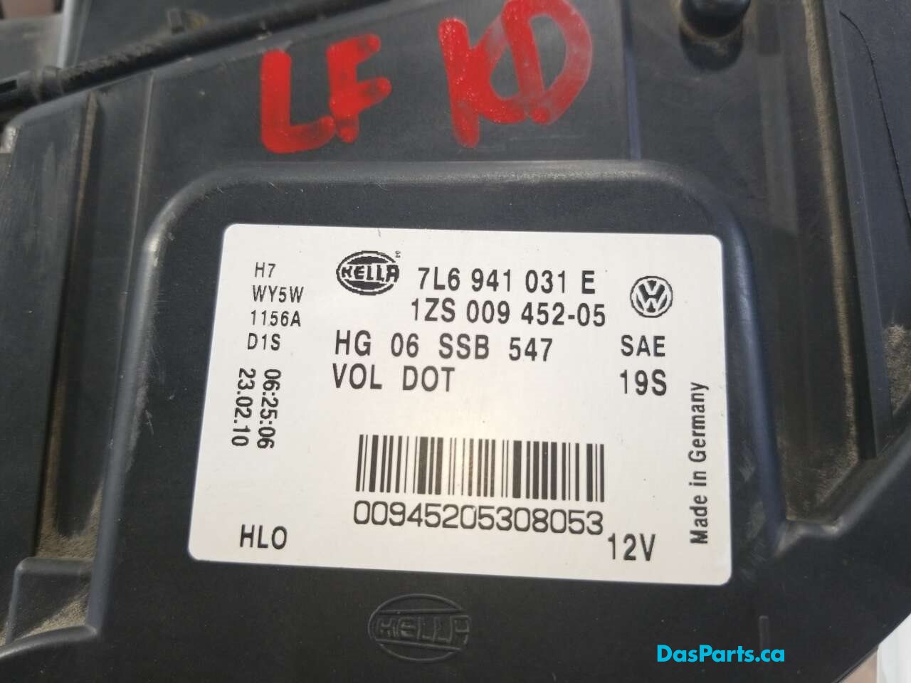 Headlight LF