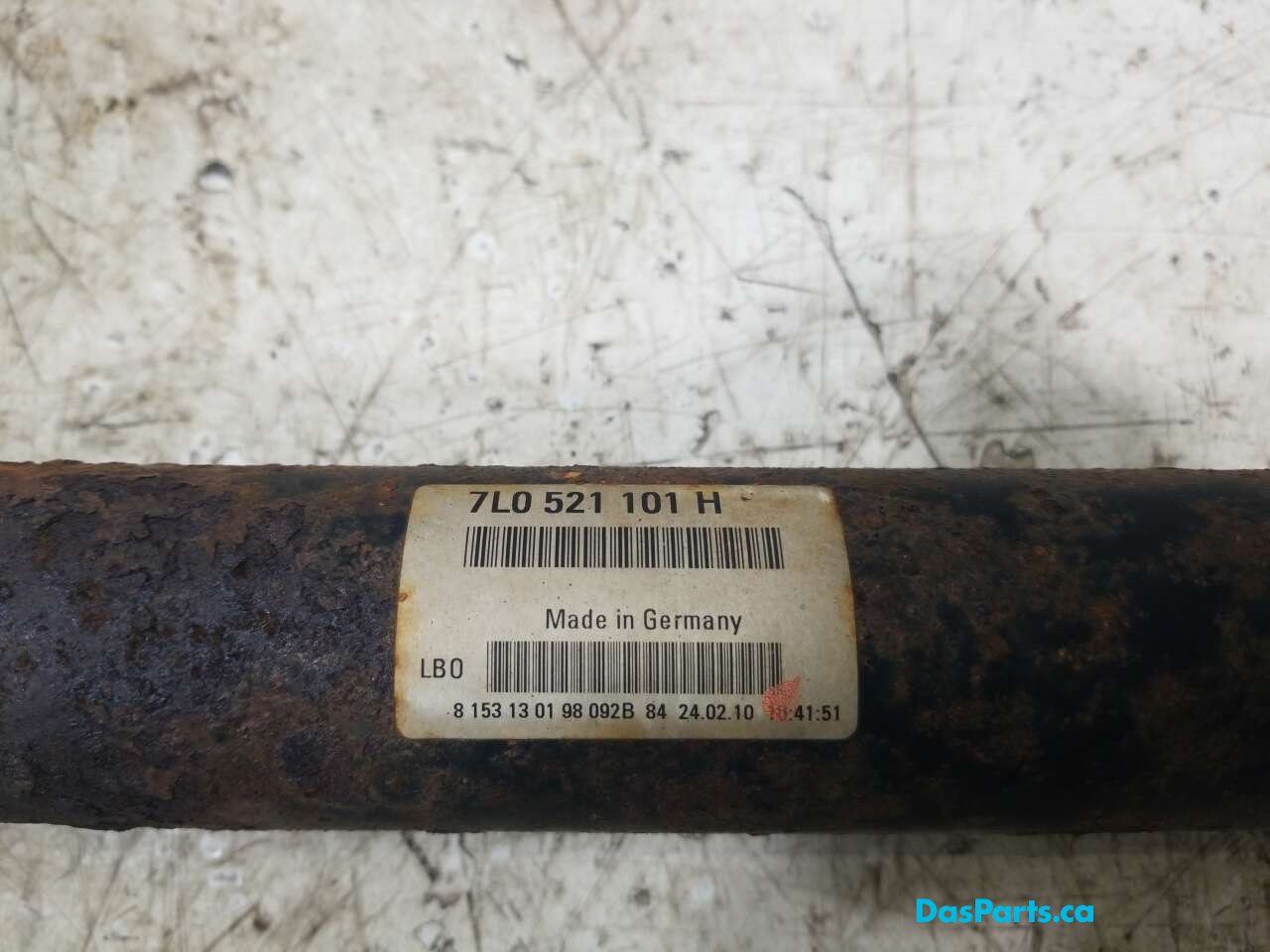Front Driveshaft