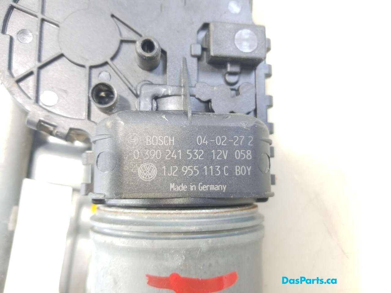 Wiper Assembly Front