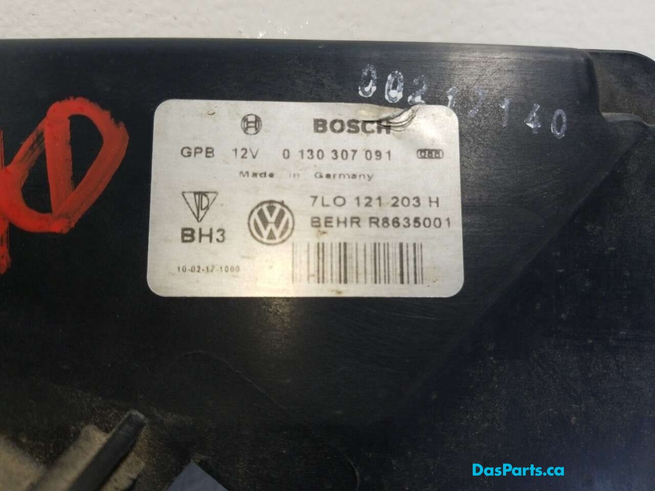 Rad Fan Assembly
