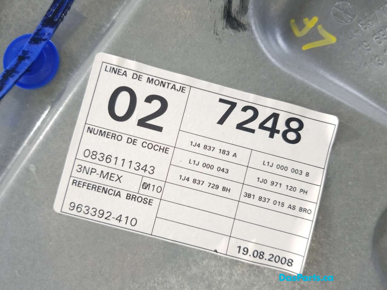 Window Regulator LF