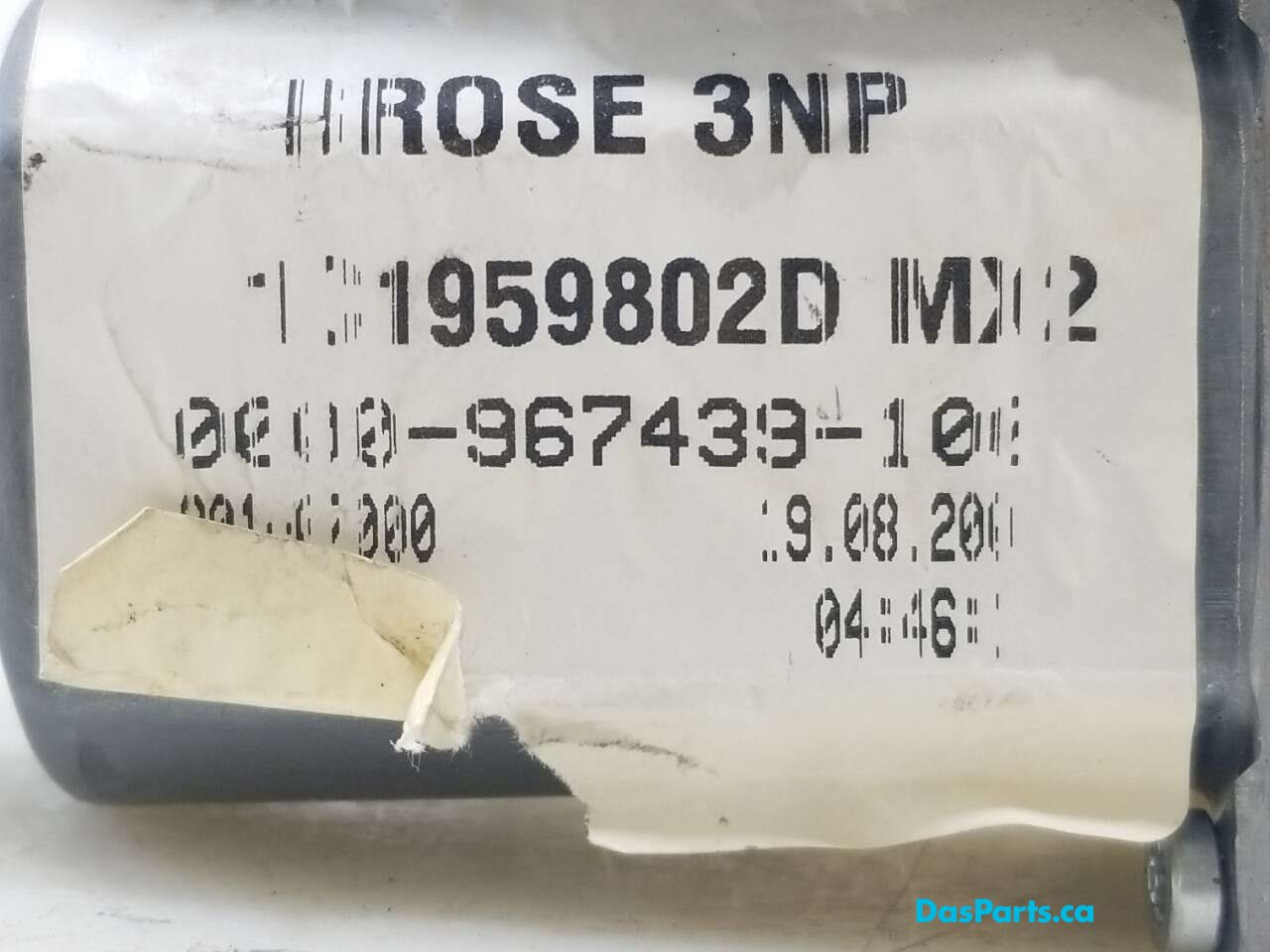 Window Motor RF