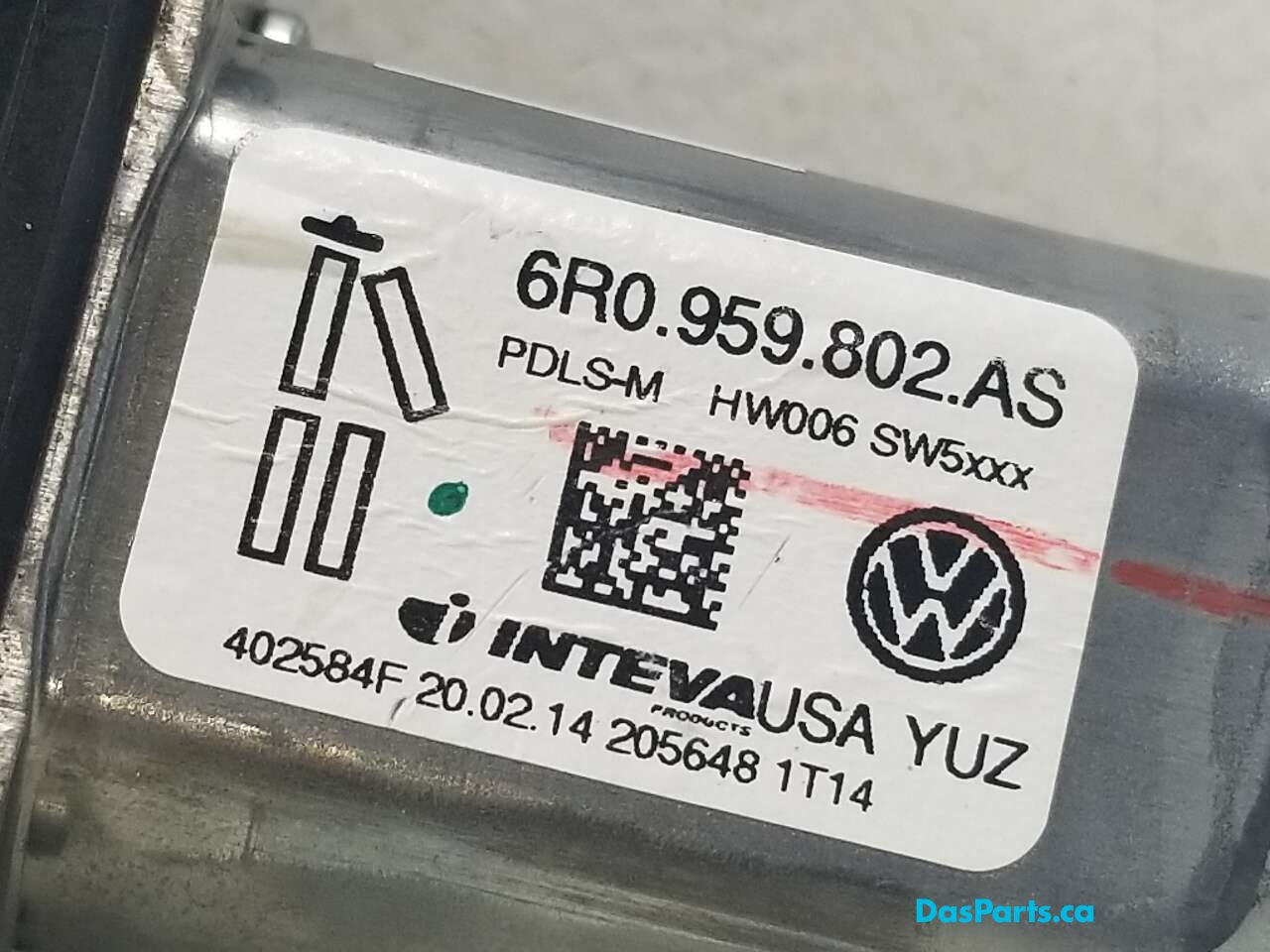 Window Motor RF