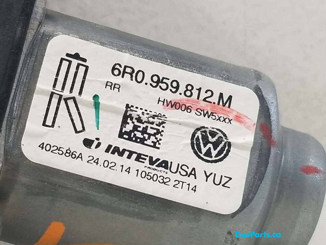 Window Motor RR