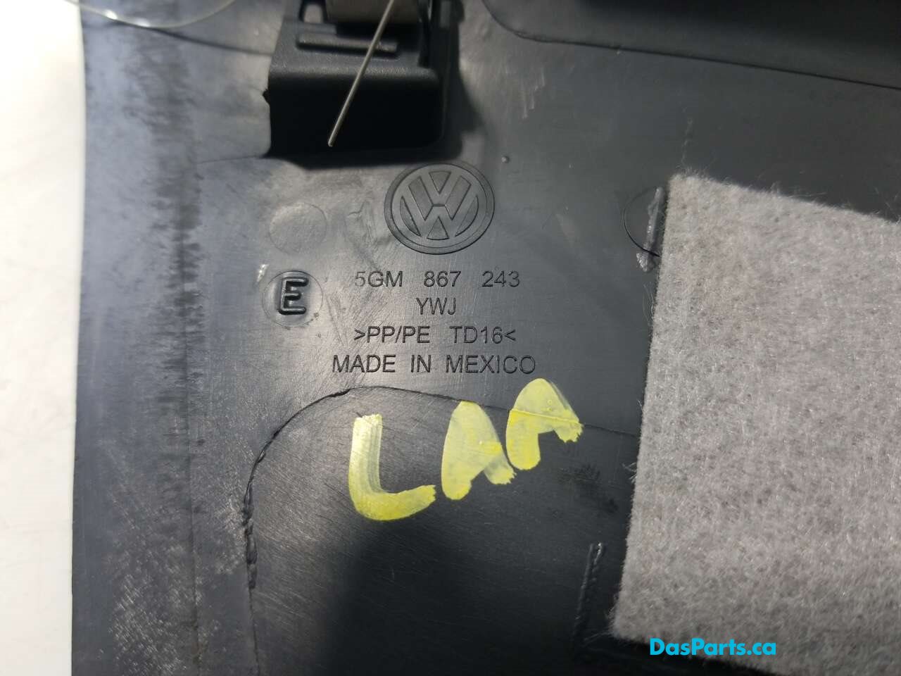 Headliner B-Pillar Trim L