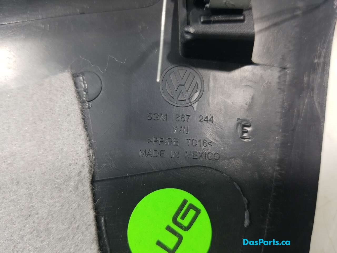 Headliner B-Pillar Trim R