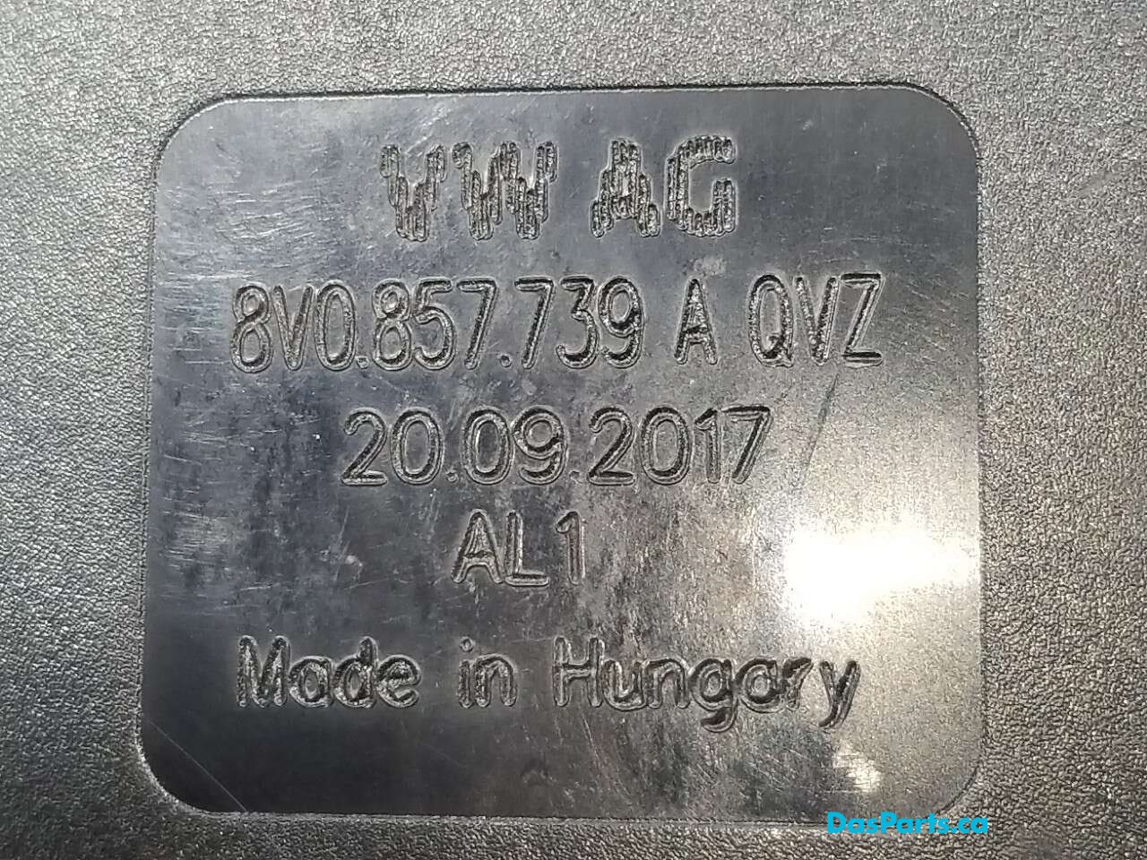 Seat Belt Buckle Rear Center