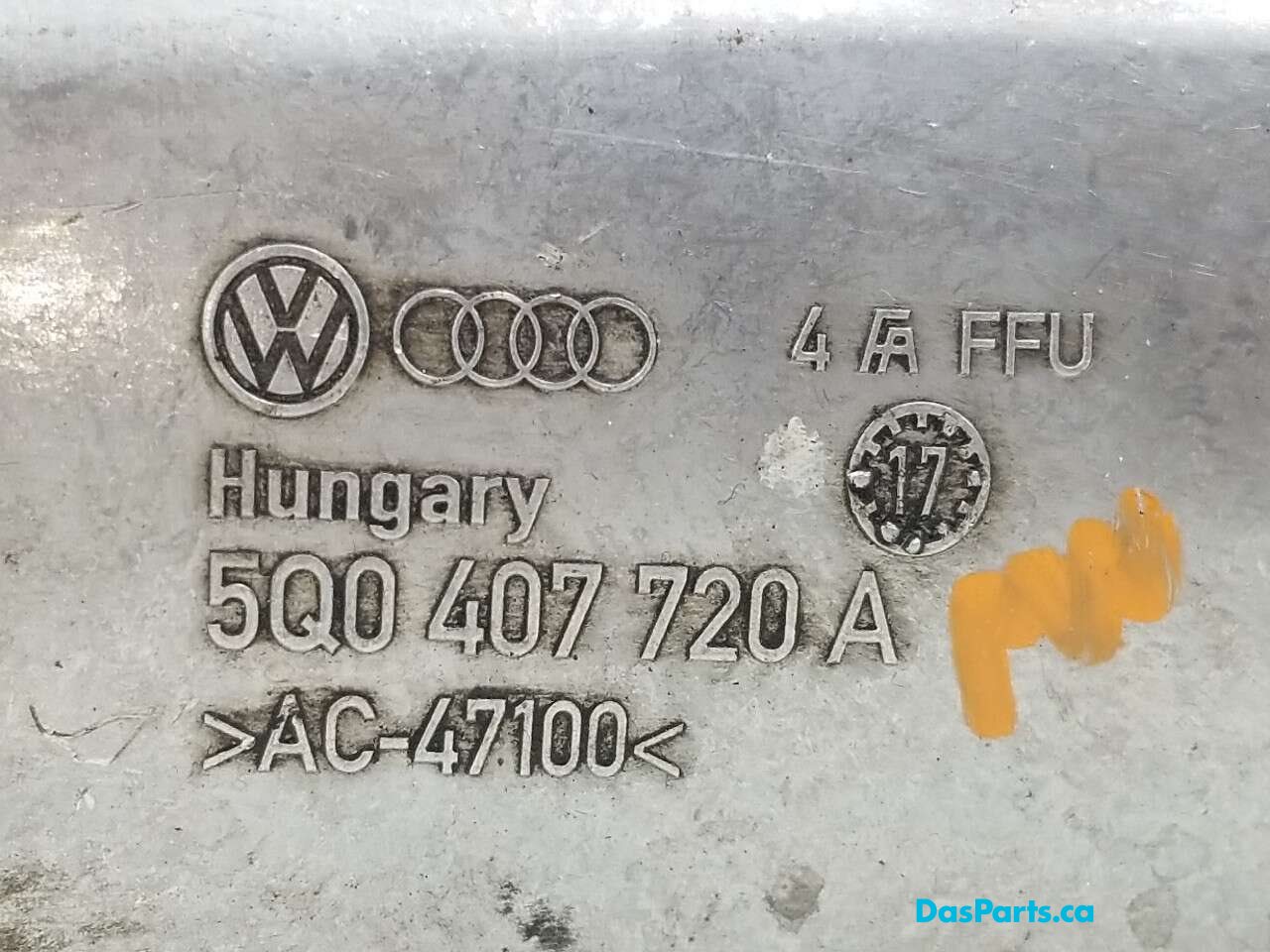 Axle Heat Shield RF