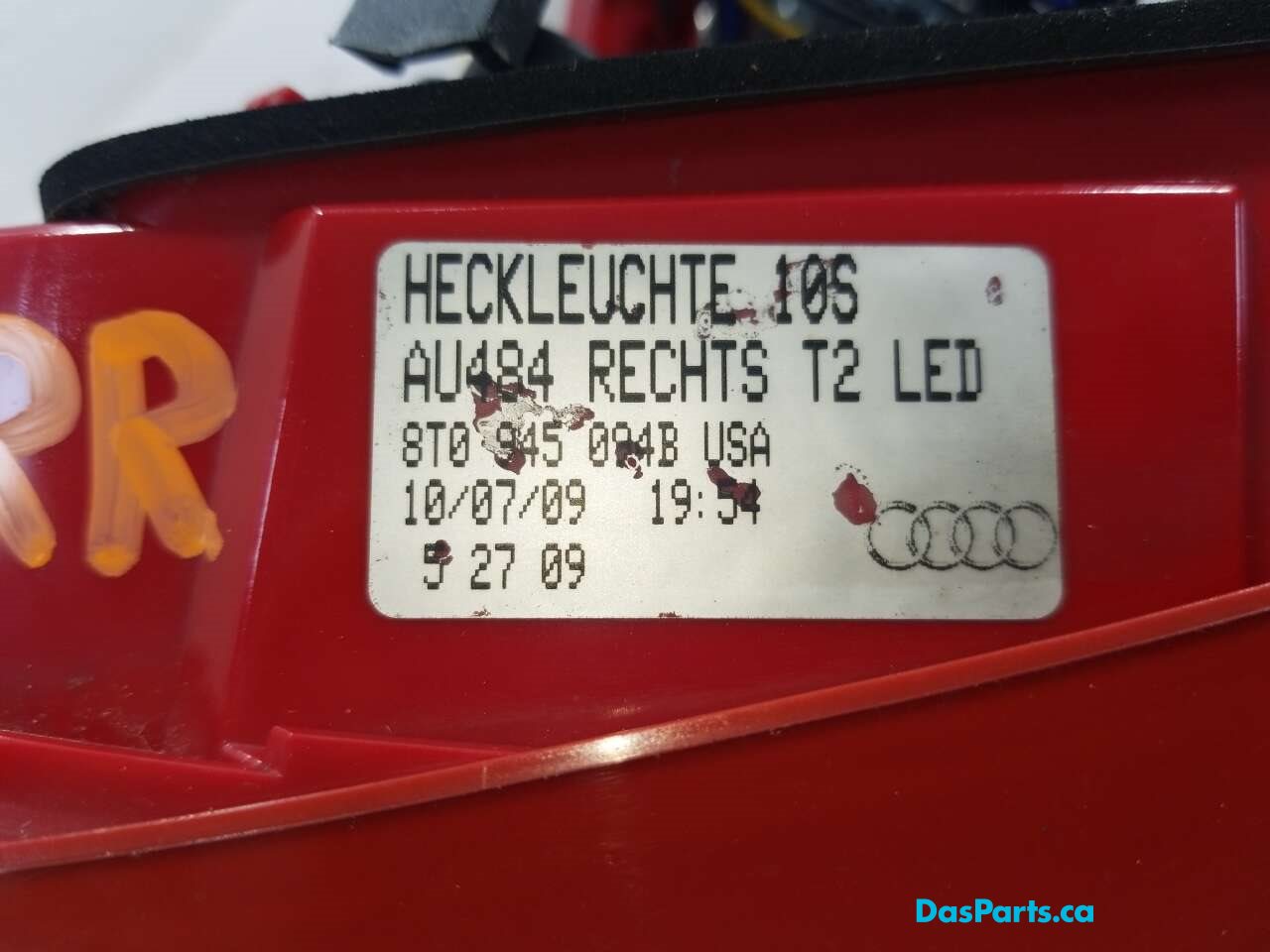 Taillight Inner RR